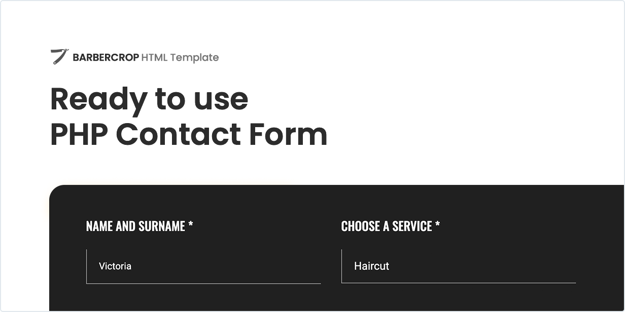 Ready to use PHP Contact Form