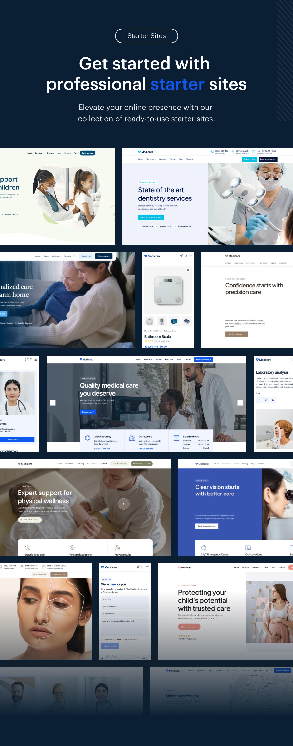 Medicora - Doctor & Medical Clinic Elementor WordPress Theme - 2