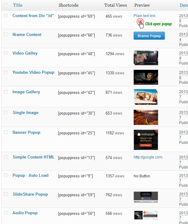 Popup Press Popups with Slider & Lightbox for WordPress by MaxLopez