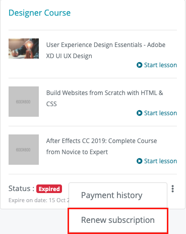 Academy LMS Course Bundle Subscription Addon - 12