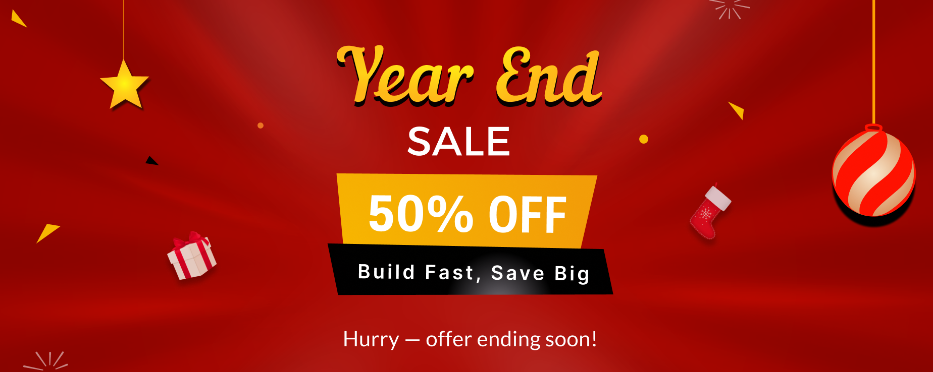 YEAR END SALE IS LIVE!!!