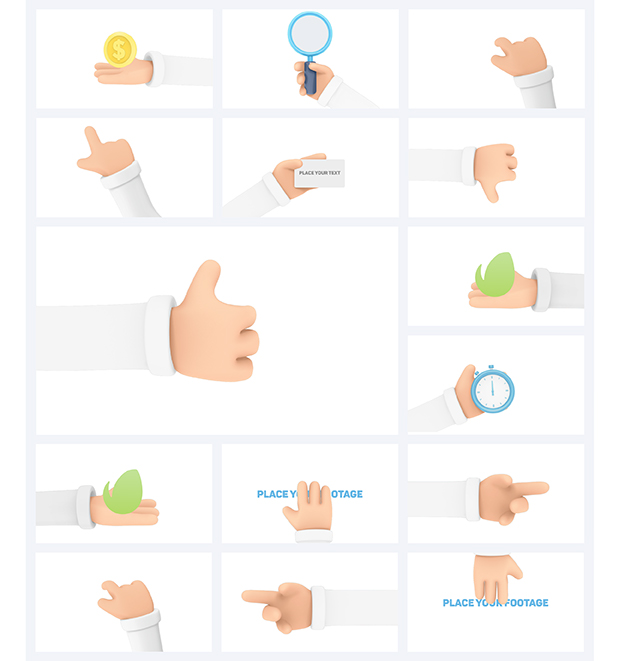 3D Hand Gestures | Mockup Device - 6
