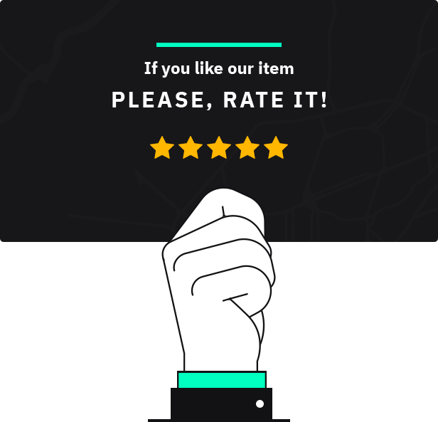If you like our item Please, rate it!