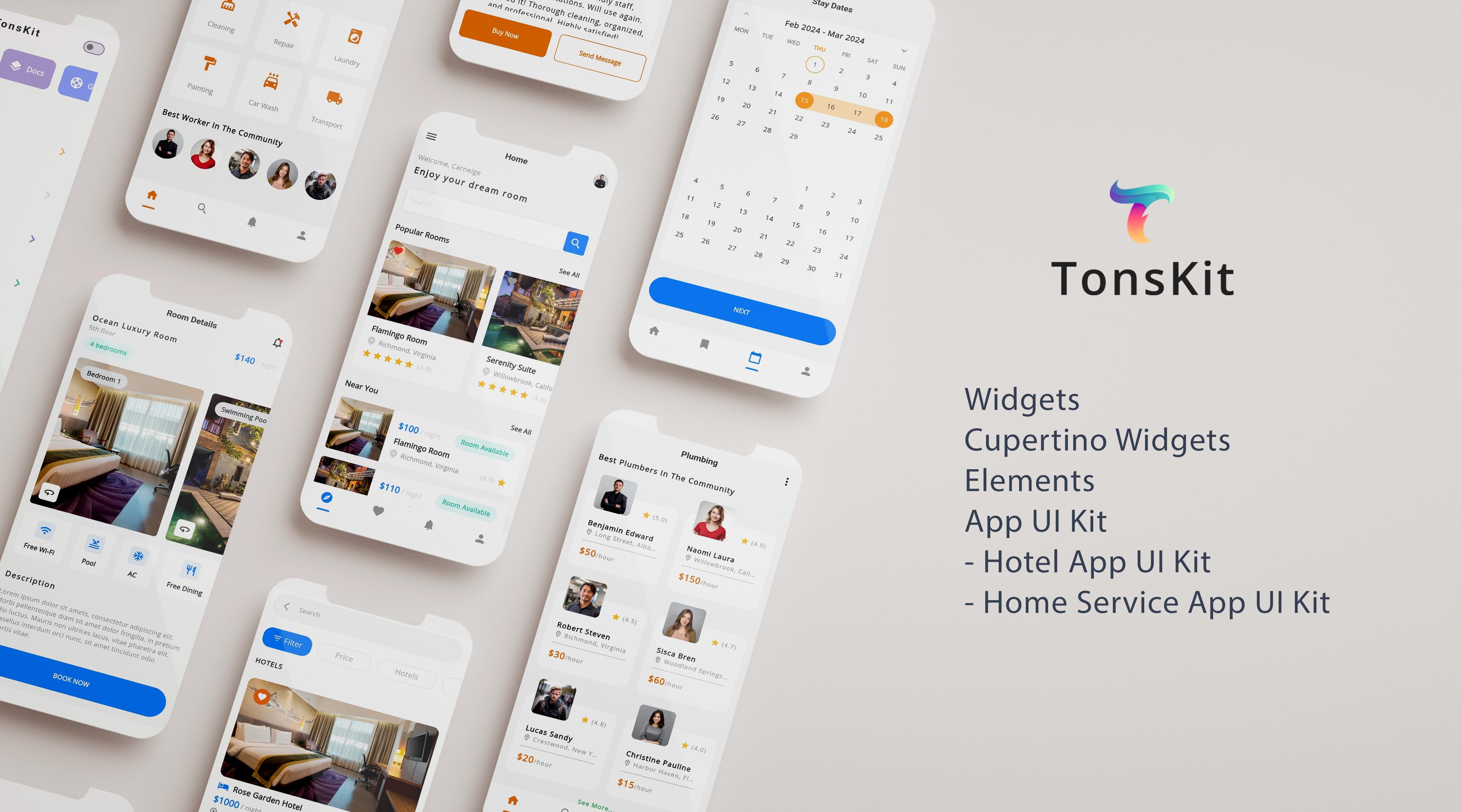 tonskit flutter ui kit