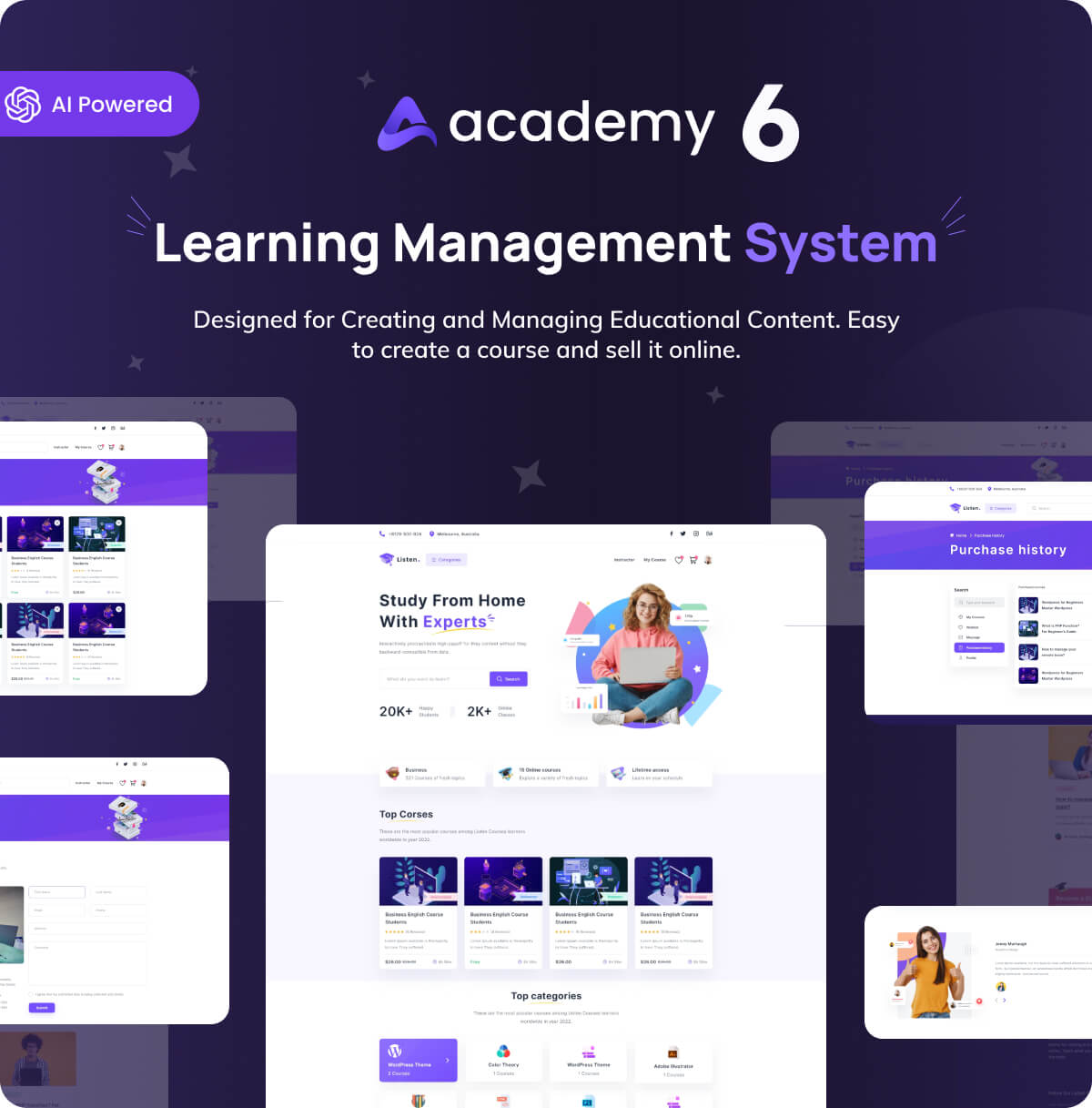 Academy LMS - Learning Management System - 2