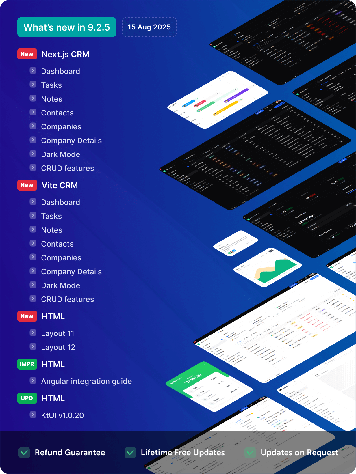 Metronic | Tailwind, Bootstrap, React, Next.js, Vue, Angular, Laravel Admin Dashboard HTML Template - 25