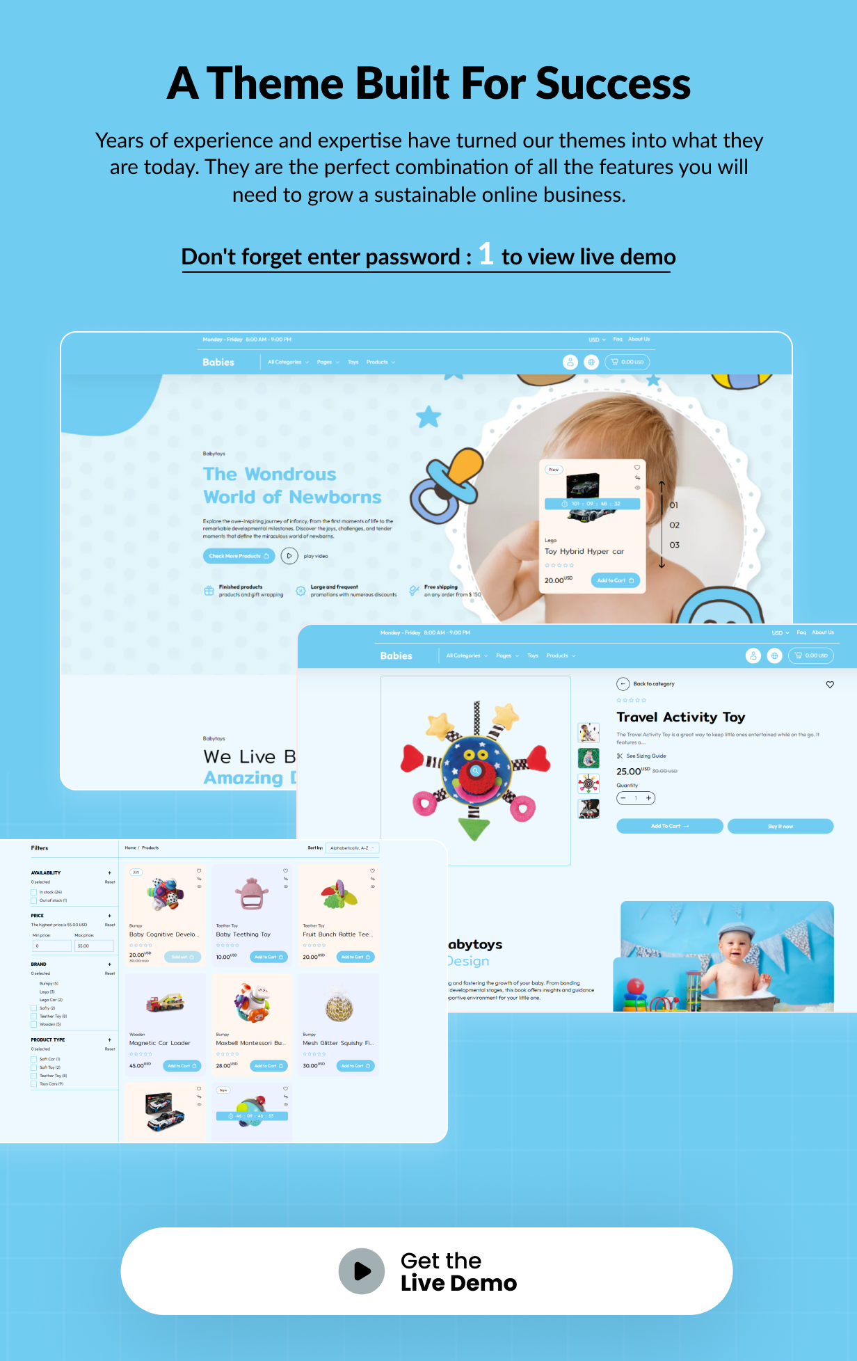 Babies - Baby Fashion eCommerce Theme - 10