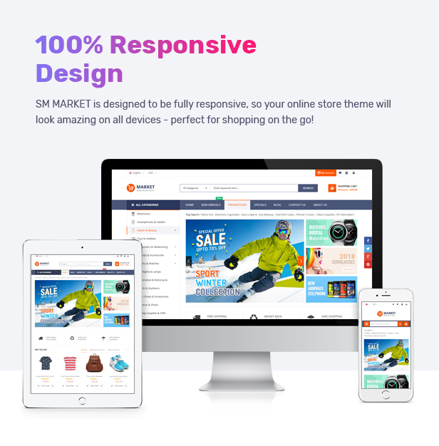 Best Magento 2 Themese - responsive