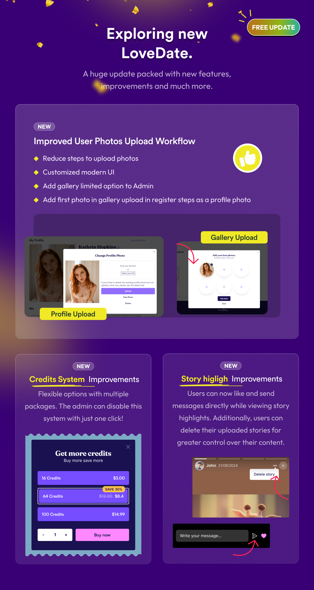 LoveDate - Social Dating Network WordPress Theme