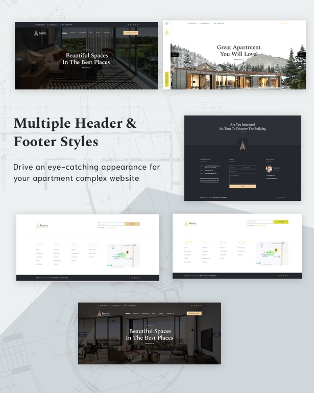 Hourty - Single Property WordPress Theme