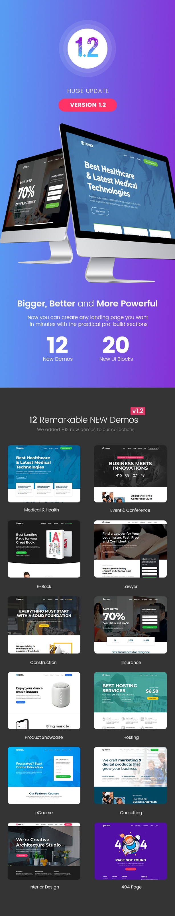 Pergo - Multipurpose Landing Page Theme for App, Product, Construction & Business Marketing Website - 3