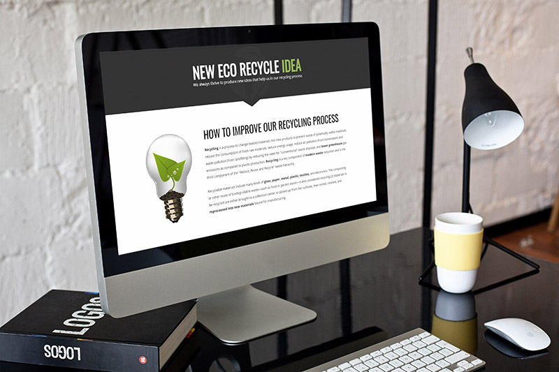 Eco Reciclagem - Tema WordPress Ecologia e Natureza - 3