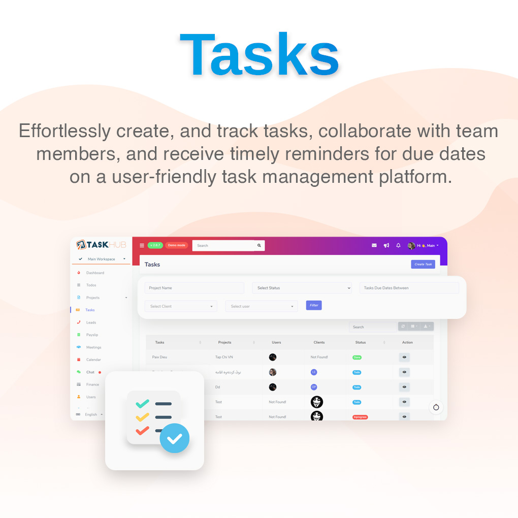 Tasks - Taskhub - 1