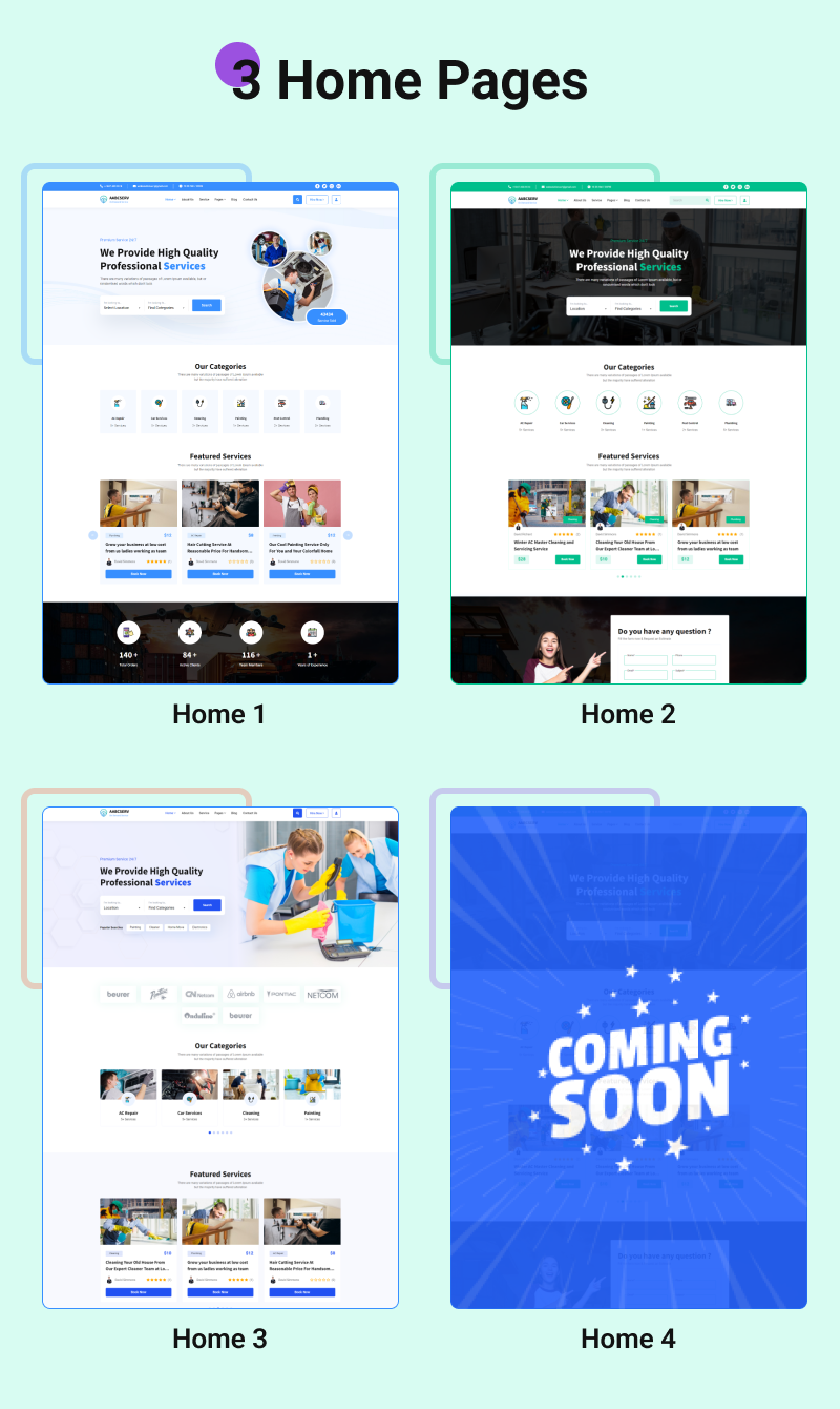 Aabcserv - Multivendor On-Demand Service & Handyman Marketplace Platform