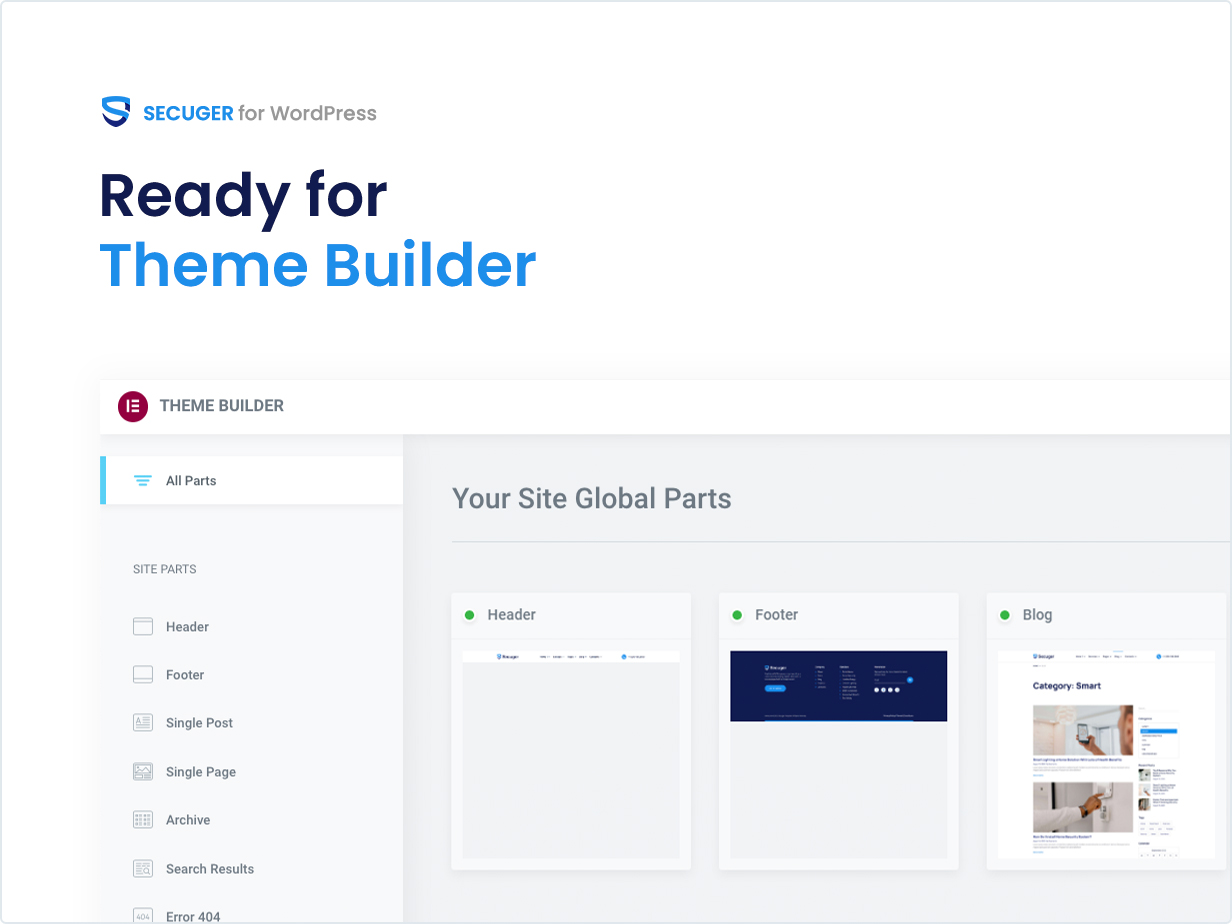 Ready for Theme Builder