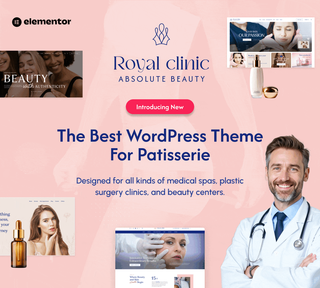 Royal Clinic - Plastic Surgery & Beauty Clinic WordPress Theme - 1