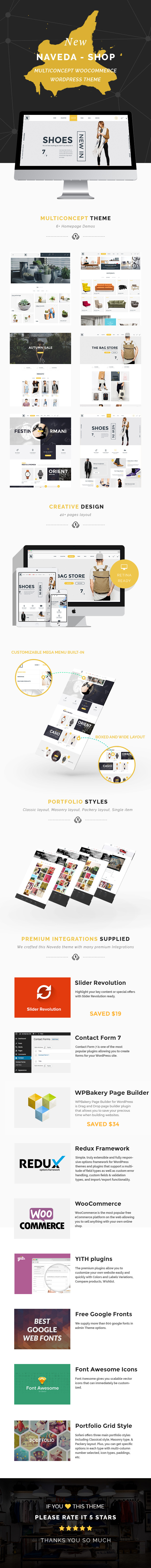 Naveda - MultiConcept WooCommerce WordPress Theme