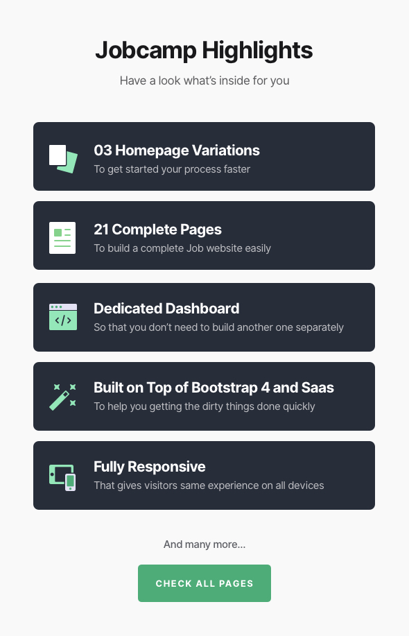 Jobcamp - Job Board & Directory Responsive Template - 3