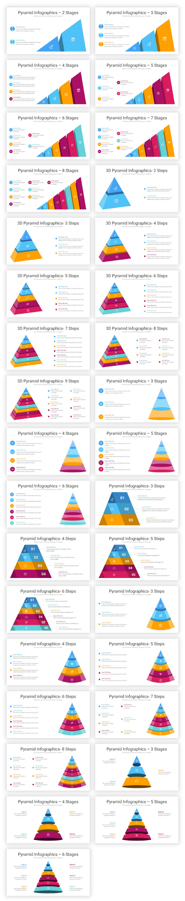Infographics Package PowerPoint Diagrams Template - 13