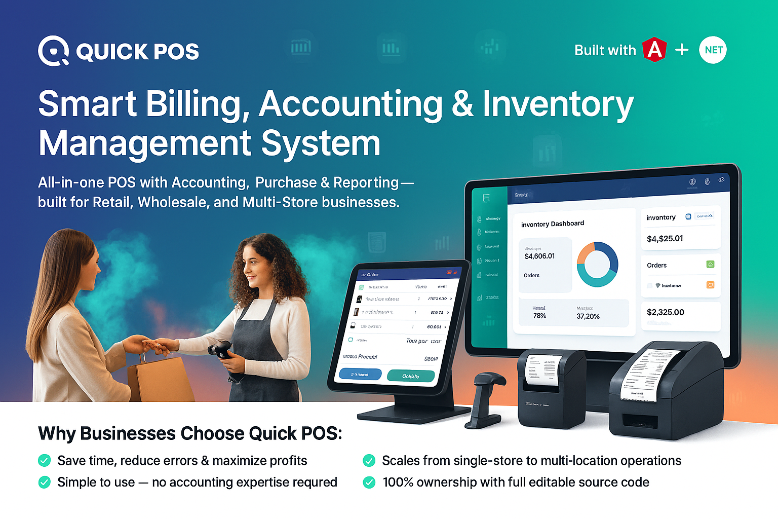 Smart Billing, Accounting & Inventory Management System