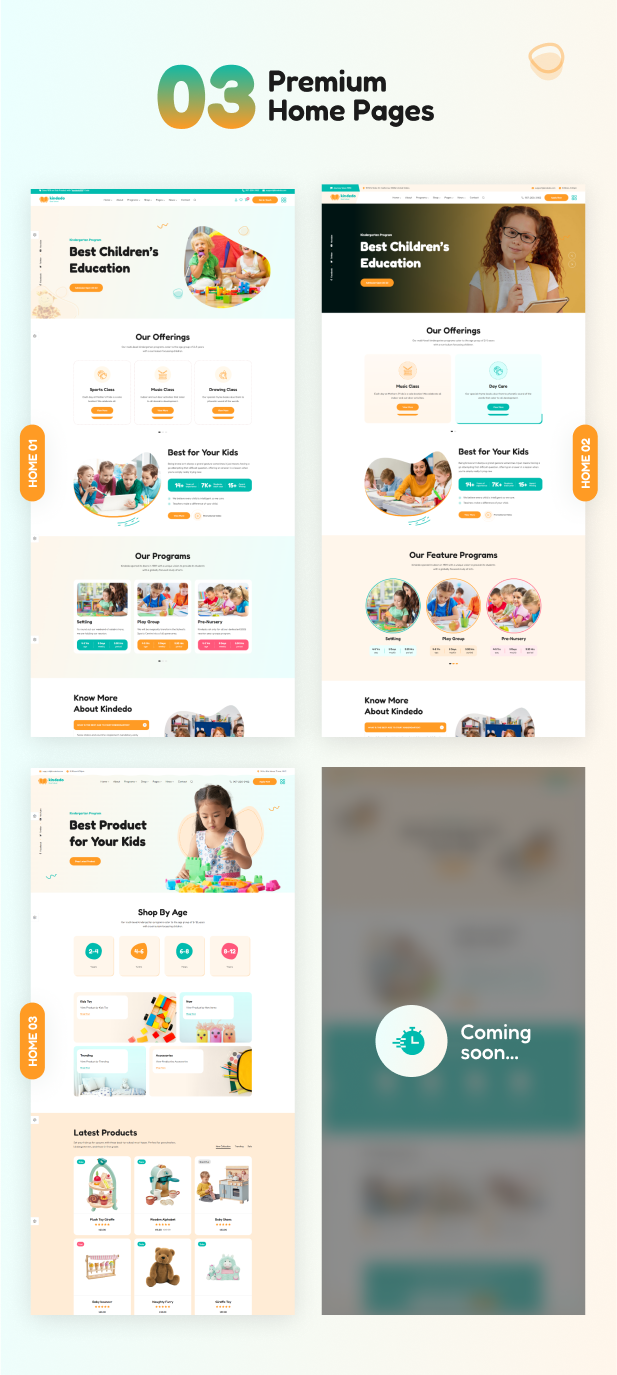 Kindedo - Kindergarten & School WordPress Theme + RTL