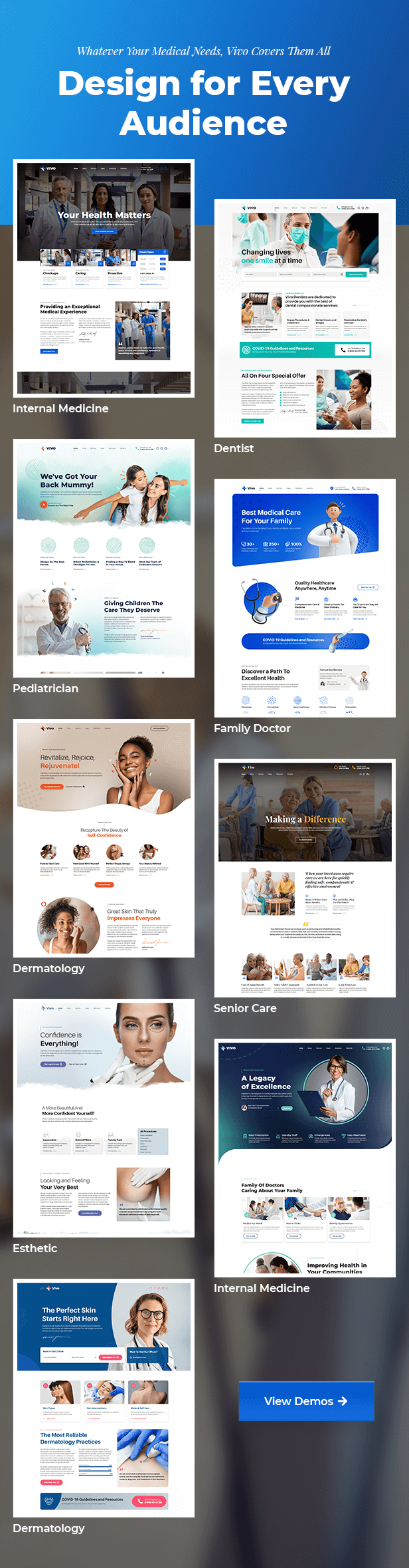 Vivo - Health & Medical WordPress Theme - 4