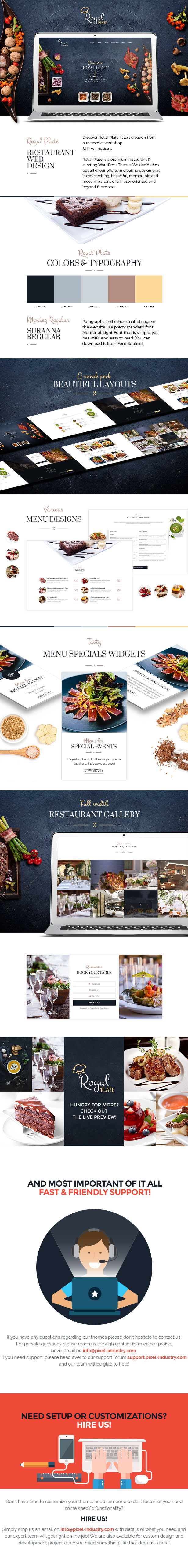 Royal Plate Restaurant Food Cuisine and Catering HTML Template