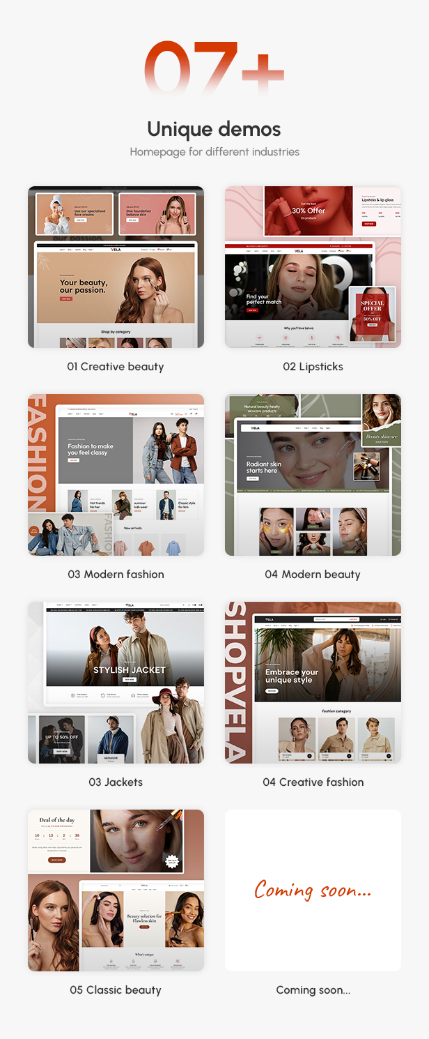 Vela – Multipurpose Fashion, Beauty & Cosmetic Shopify Theme - 2