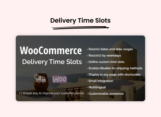 WooCommerce Delivery Time Slots