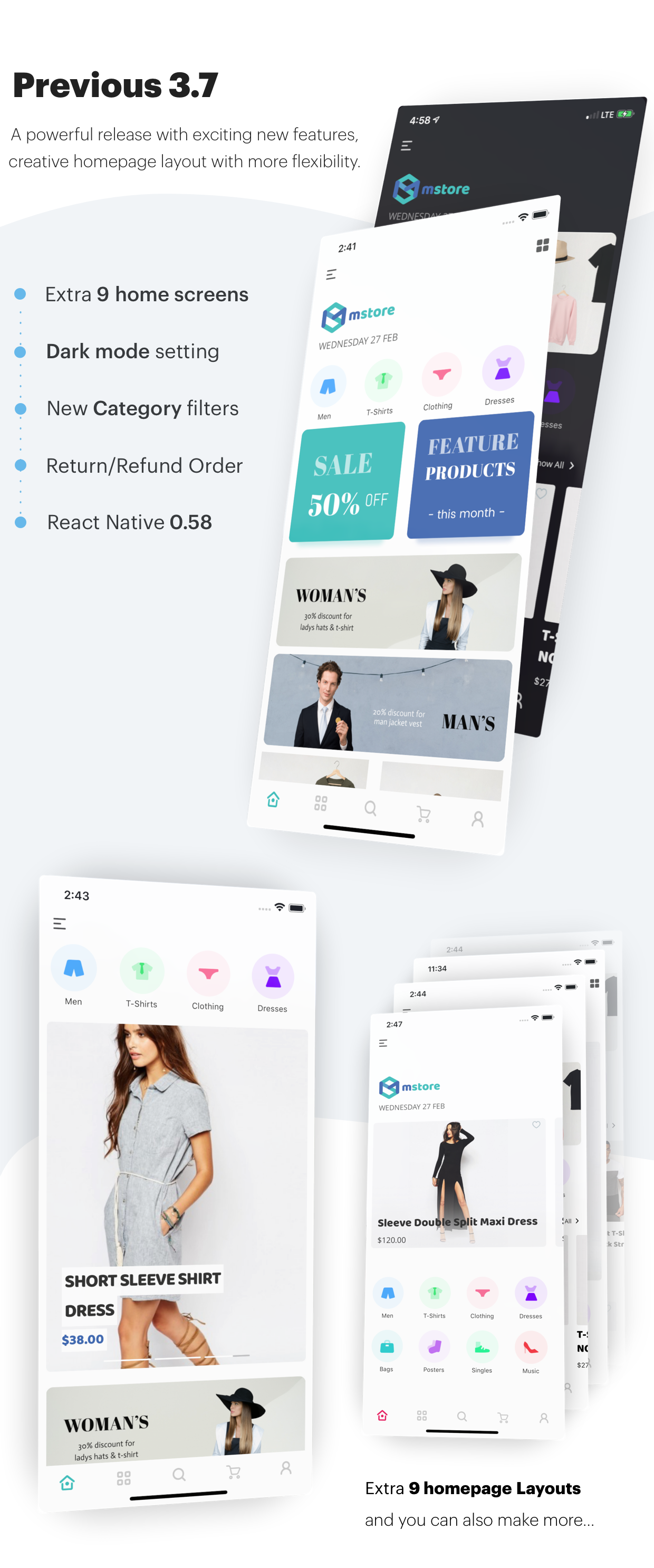 Mstore Expo - Complete React Native template for WooCommerce - 8