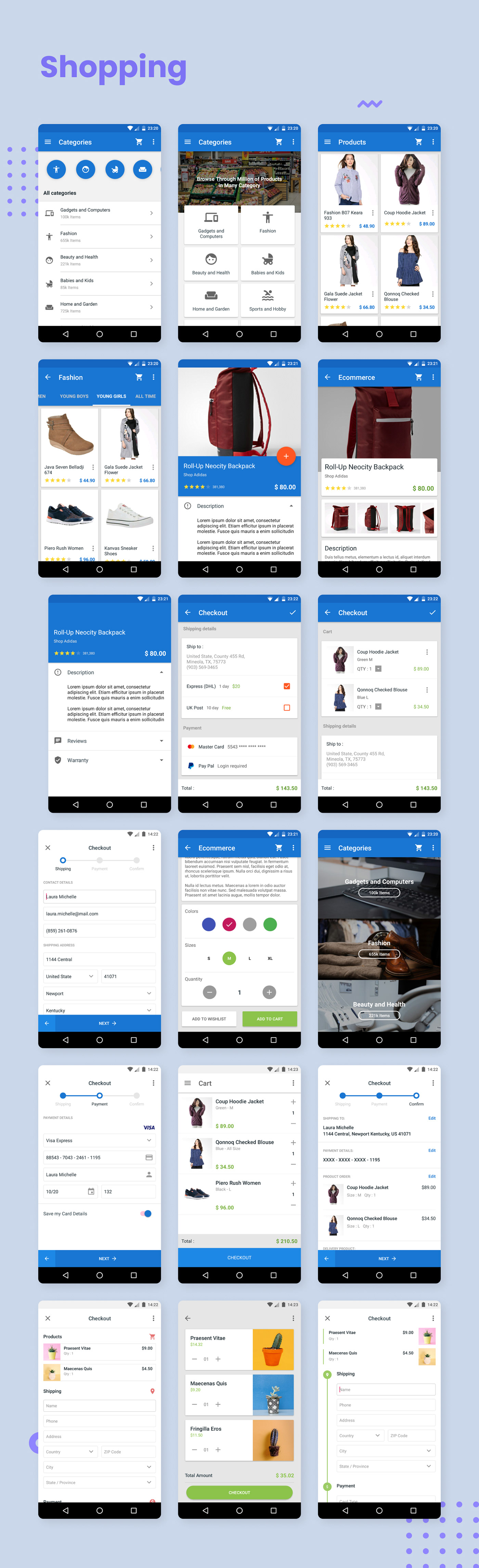 MaterialX - Interface do Android Material Design 2.8 - 28