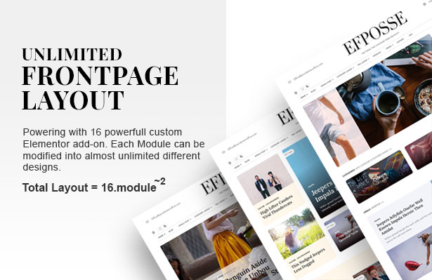 Efpose – Multipurpose Blog and Newspaper Theme - 3