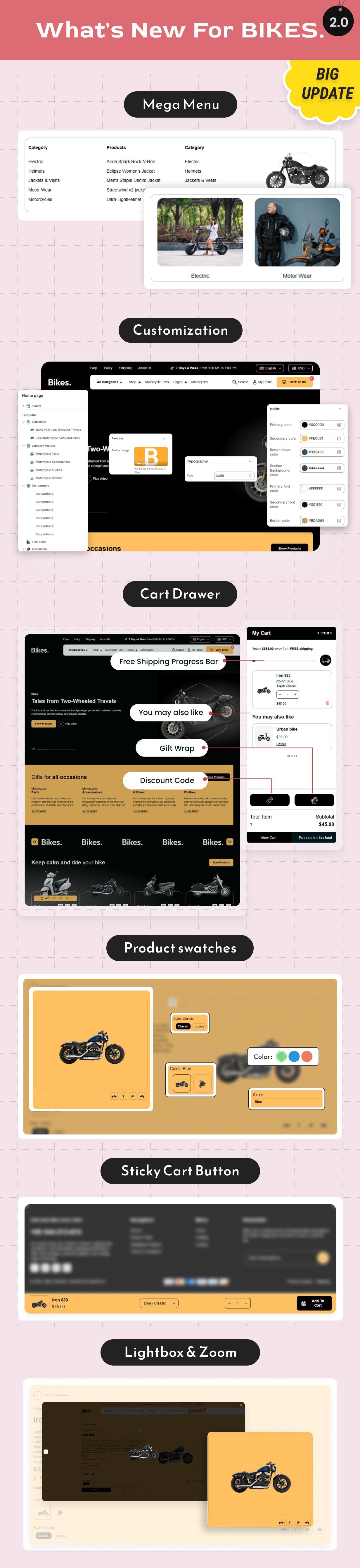 Bikes - Sleek Bike Accessories Shop Shopify 2.0 Theme - 6