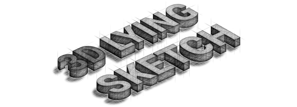 3D-Lying-Sketch-Banner