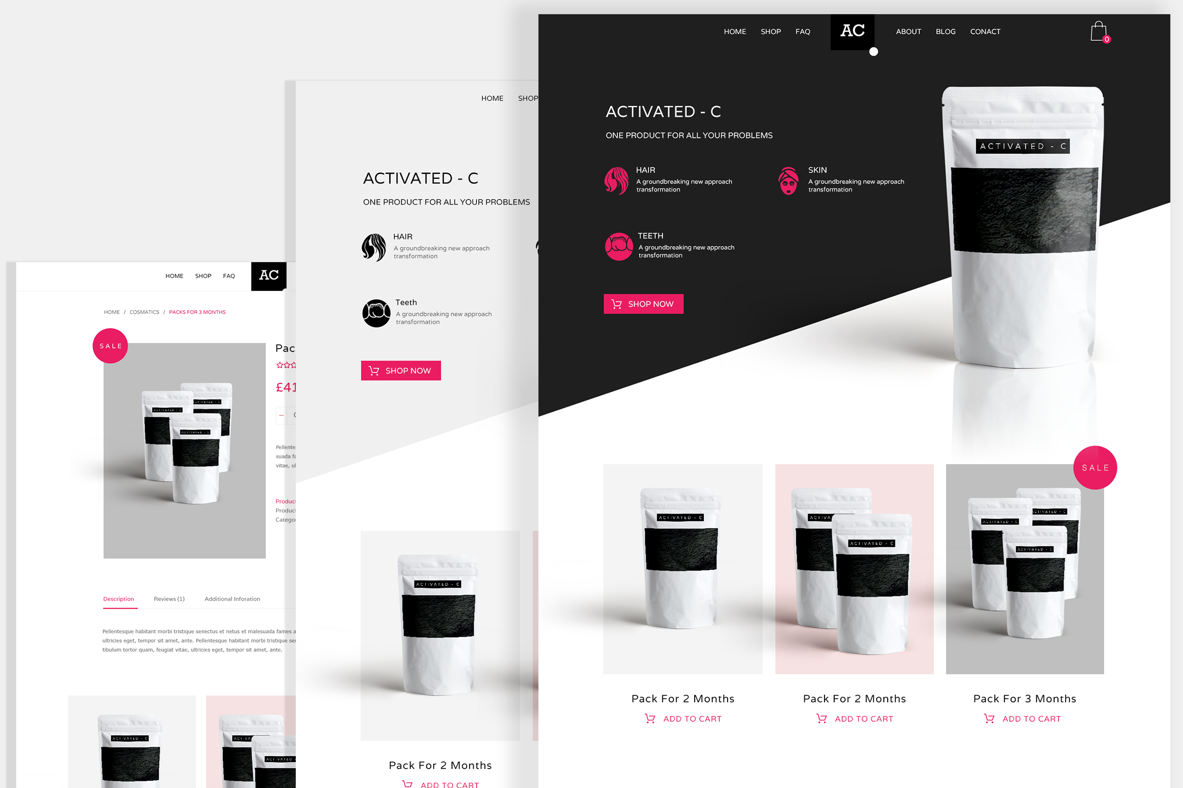 AC - Product Shop PSD Template - 1