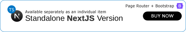 Page Router Nextjs Typescript Admin Template
