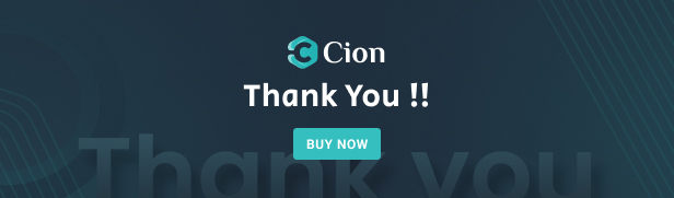 Cion Admin Dashboard theme