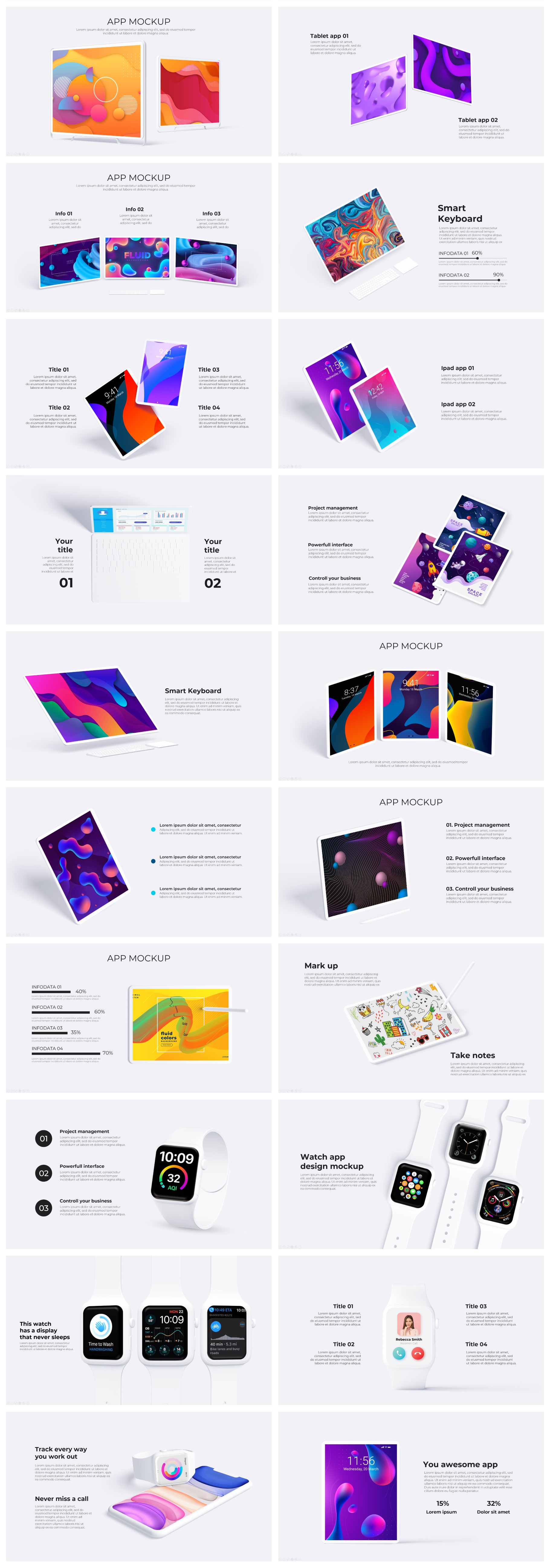 Multipurpose Infographics PowerPoint Templates v.4.8 - 58