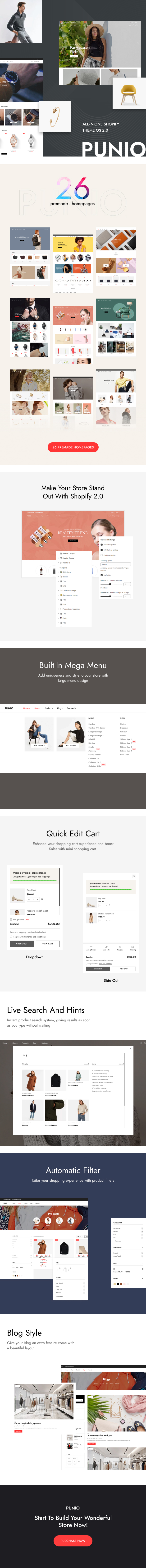 Punio - All-in-one Shopify Theme OS 2.0 - 1