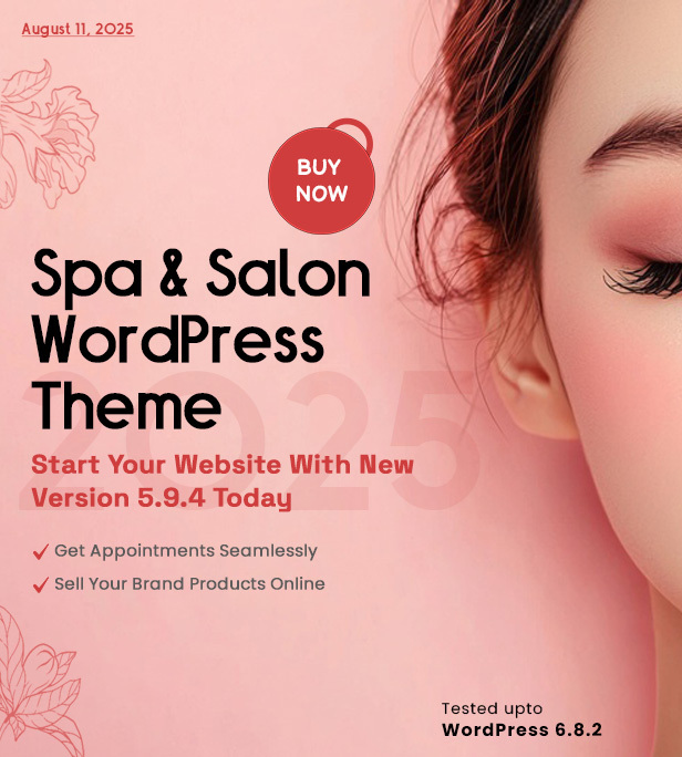 Dictate - Spa and Beauty Salon WordPress Theme - 1
