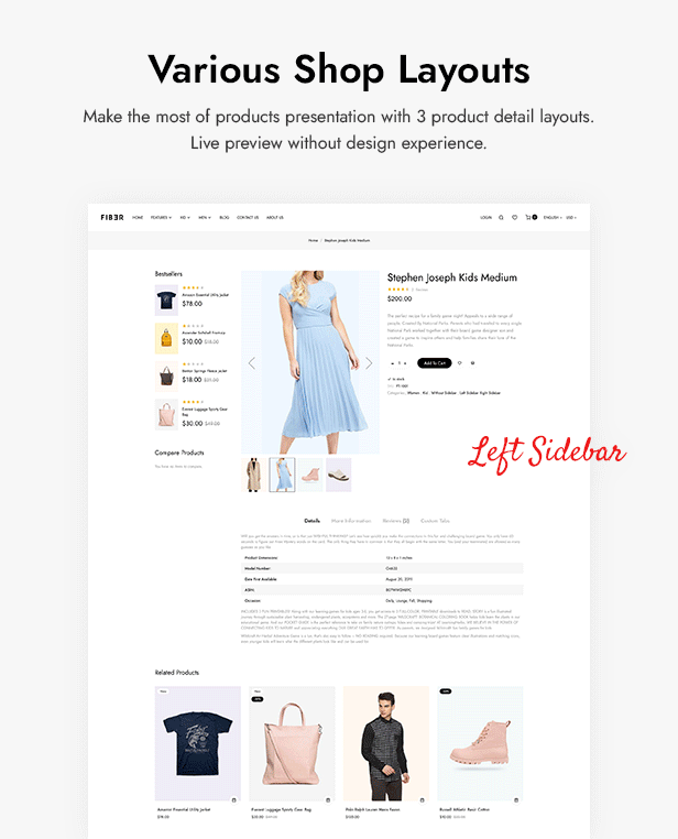 Fiber - Modern Fashion Store Magento 2 Theme - 10