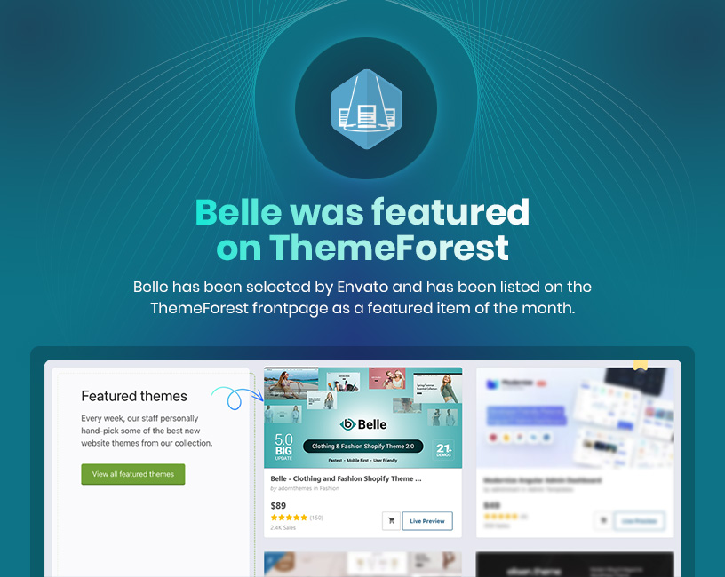 Belle - Clean, Modern, Versatile Shopify Theme 2.0 - 2