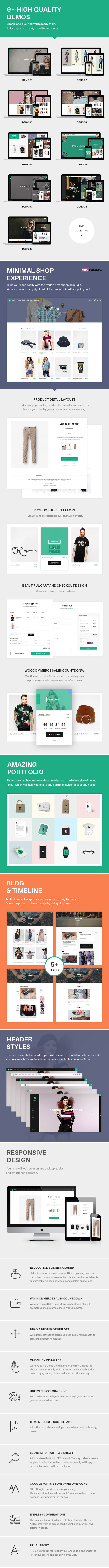 eCommerce WordPress Theme - adot