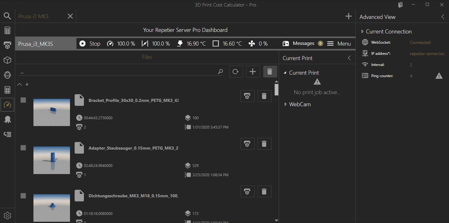 3D Print Cost Calculator 2.0 for Windows - 8