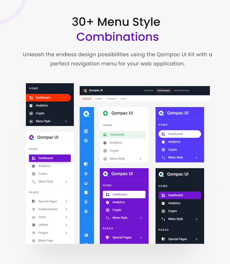 Qompac UI -  Admin Dashboard Template - 12