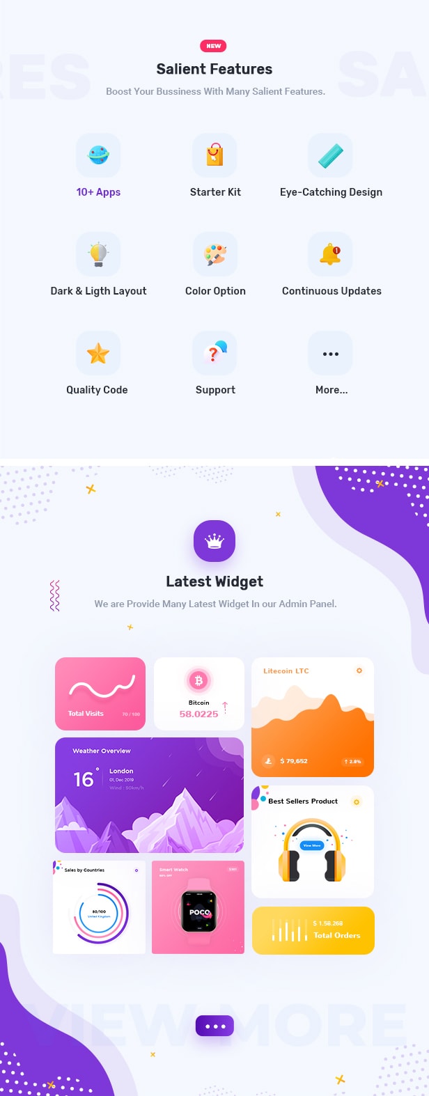 poco Admin Dashboard theme
