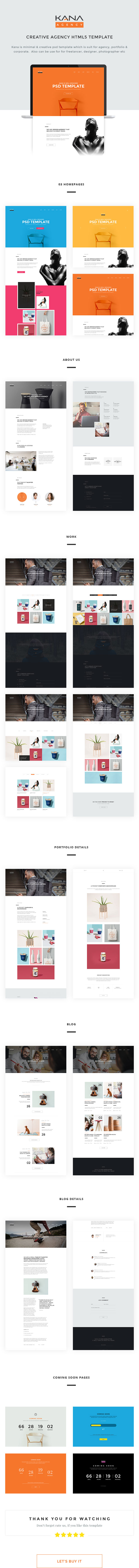 Kana - Creative Agency HTML5 Template - 2