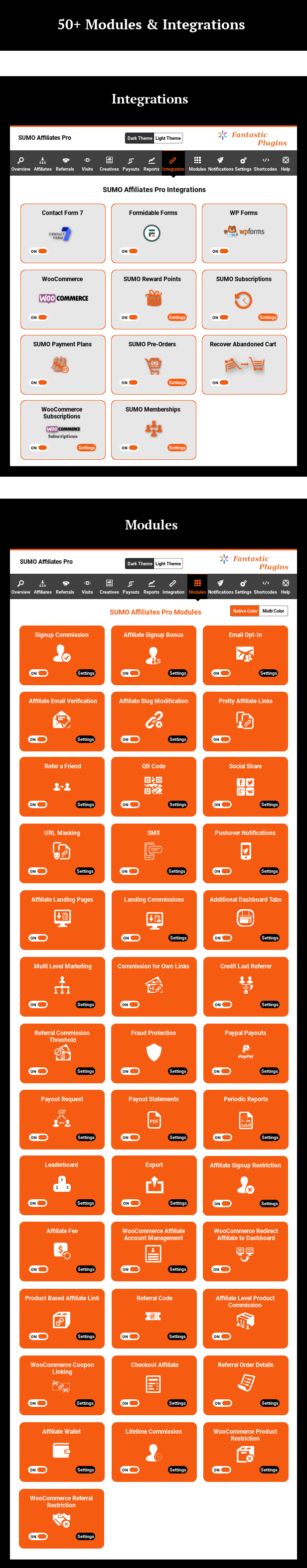 SUMO Affiliates Pro - Complemento de afiliados de WordPress - 1