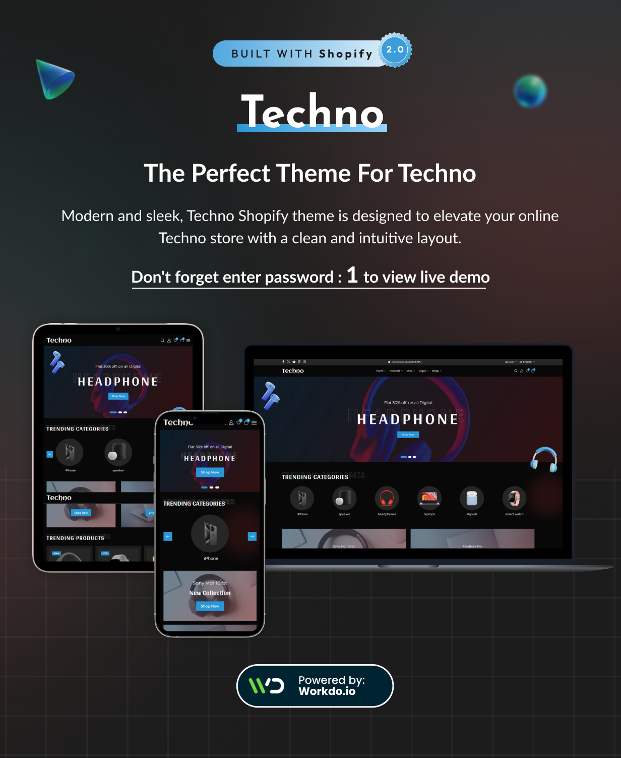 Techno - Electronics & Gadgets Ecommerce Shopify 2.0 Theme - 7