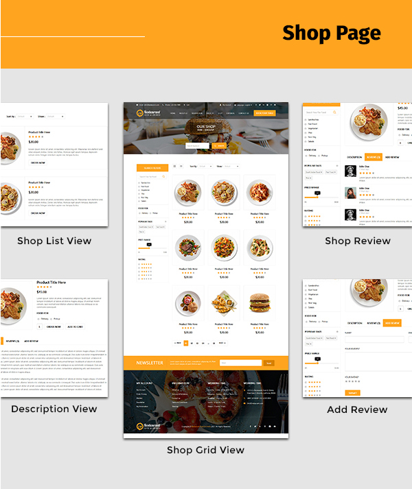 Restaurant Food and Drink Template